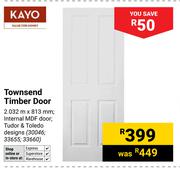 Kayo Townsend Timber Door