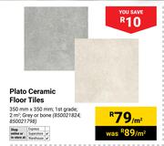 Plato Ceramic Floor Tiles-Per Sqm