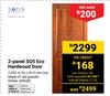 Lotus 2 Panel SQ5 Eco Hardwood Door