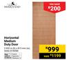 Swartland Horizontal Medium Duty Door