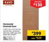 Kayo Horizontal Grooved Door-Each