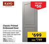 Kayo Classic Primed Embossed Door