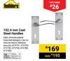 Builders 152.4mm Cast Steel Handles