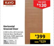 Kayo Horizontal Grooved Door-Each