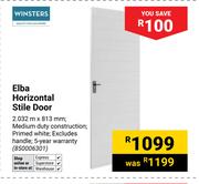 Winsters Elba Horizontal Stile Door