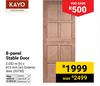 Kayo 8 Panel Stable Door