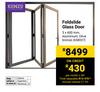 Kenzo Foldslide Glass Door