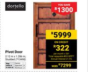 Dortello Pivot Door
