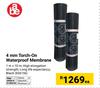 Abe 4mm Torch On Waterproof Membrane-Each