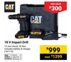 CAT 18V Impact Drill