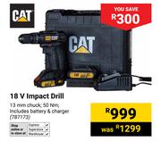 CAT 18V Impact Drill