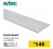 Nutec Fascia Board-10mm x 225mm x 3m