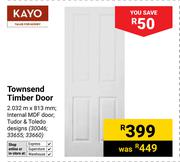 Kayo Townsend Timber Door