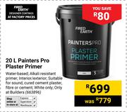 Fired Earth 20L Painters Pro Plaster Primer