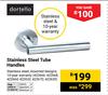 Dortello Stainless Steel Tube Handles