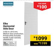 Winsters Elba Horizontal Stile Door
