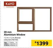 Kayo 28mm Aluminium Window