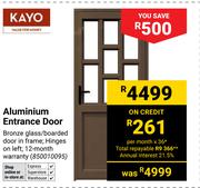 Kayo Aluminium Entrance Door