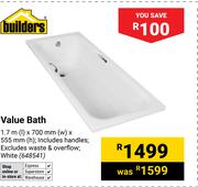 Builders Value Bath