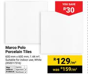 Marco Polo Porcelain Tiles-600mm X 600mm Per m²