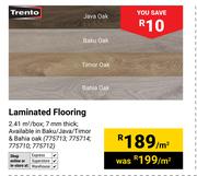 Trento Laminated Flooring-Per m²