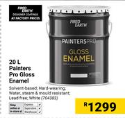 Fired Earth Painters Pro Gloss Enamel-20Ltr