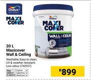 Dulux Maxi Cover Wall & Ceiling-20Ltr