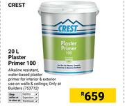 Crest Plaster Primer 100-20Ltr