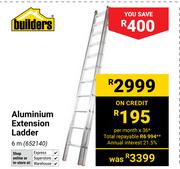 Aluminium Extension Ladder-6m