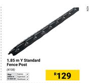 1.85m Y Standard Fence Post