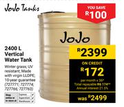 JoJo Tanks 2400L Vertical Water Tank