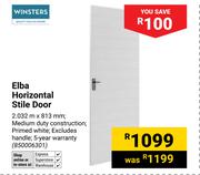 Winsters Elba Horizontal Stile Door