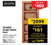 Dortello Studded Single Stable Door