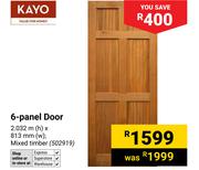 Kayo 6 Panel Door