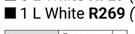 Fired Earth Gloss Enamel White-1Ltr