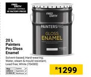 Fired Earth Painters Pro Gloss Enamel-20Ltr
