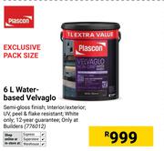Plascon Water Based Velvaglo-6Ltr