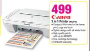 Canon 3 In 1 Printer MG2540
