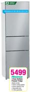 Hisense 3 Door Bottom Freezer Fridge FRIDGE H310EM