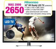 Hisense 32" HD Ready Led Tv LEDN32033