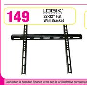 Logik 22-32" Flat Wall  Bracket