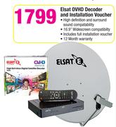 Elsat OVHD Decoder And Installation  Voucher