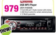Pioneer USB MP3 Player DEH-X1650UB