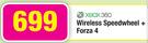XBox 360 Wireless Speedwheel+Forza 4