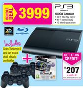 PS3 500GB Console
