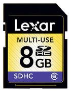 Lexar 8GB SDHC Card