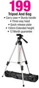Tripod And Bag