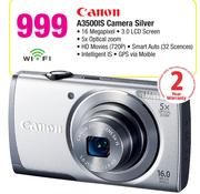Canon A3500IS Camera Silver