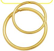 9ct Gold 12mm Sleepers-Per Pair