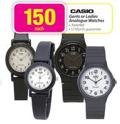 Casio Gents Or Ladies Analogue Watches-Each